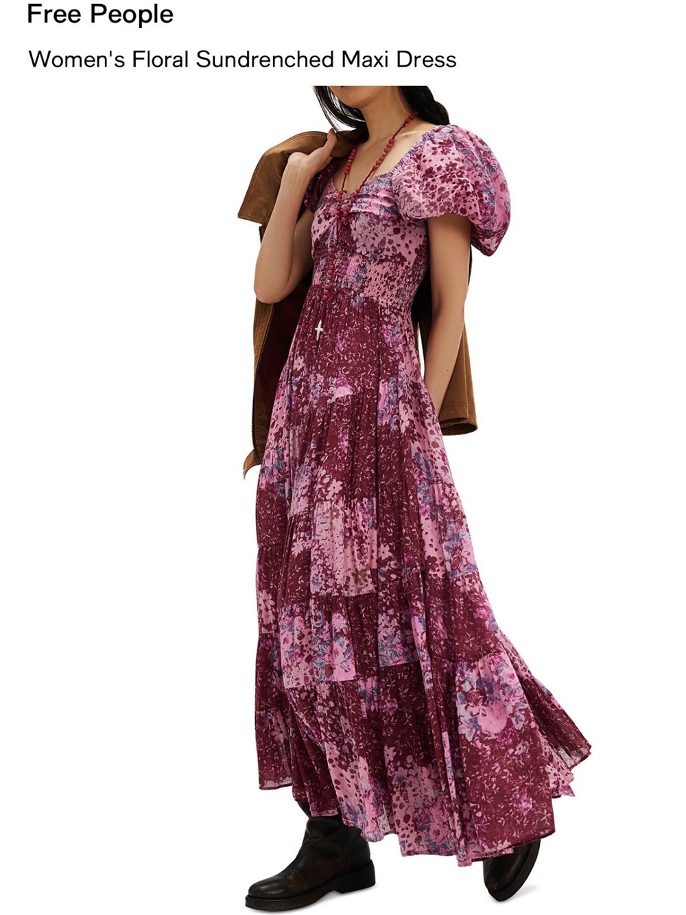 Free People Sundrenched Maxi dress
